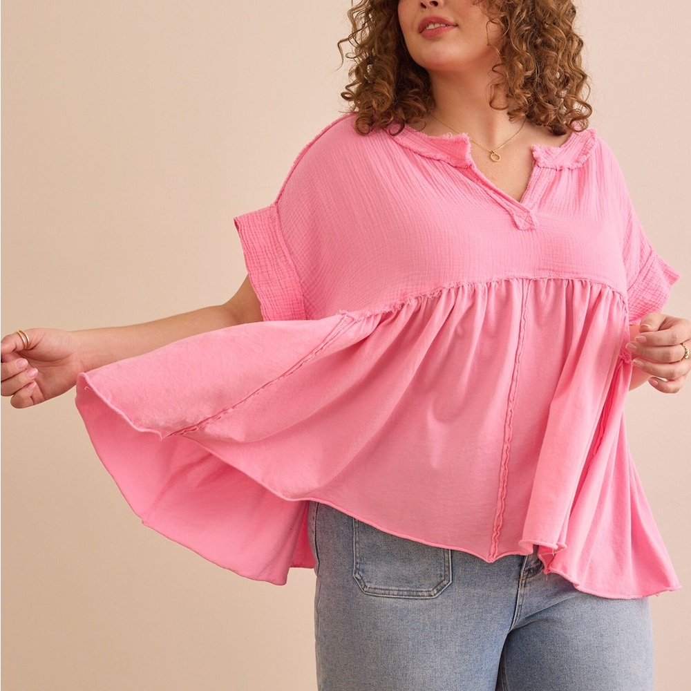 Arula Briella Babydoll Top